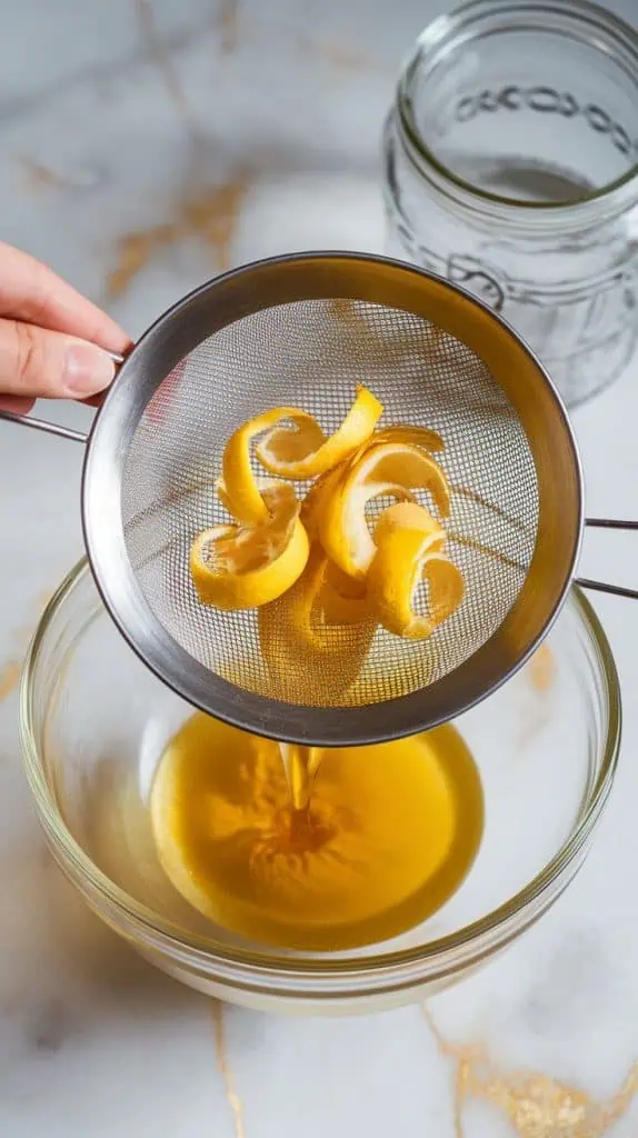 Homemade Limoncello