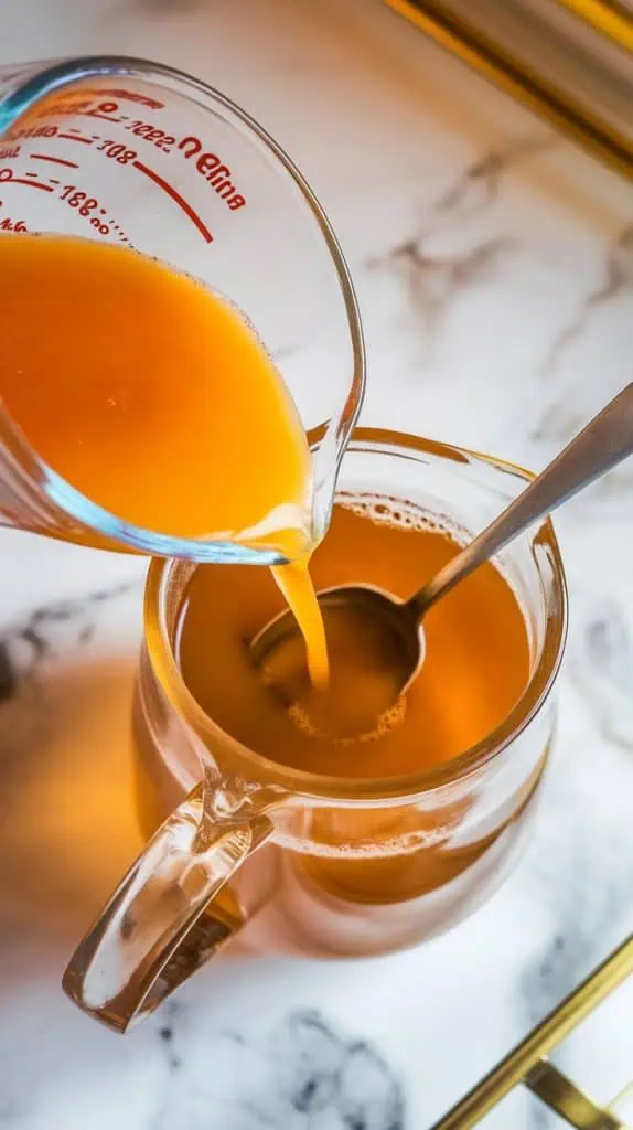 Starbucks Copycat Peach Green Tea
