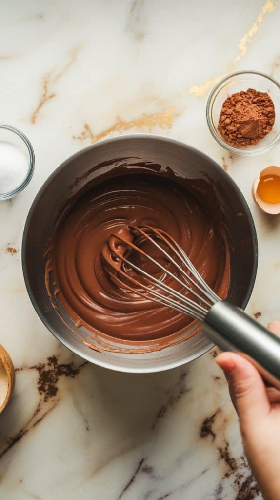 Chocolate Cottage Cheese Cheesecake