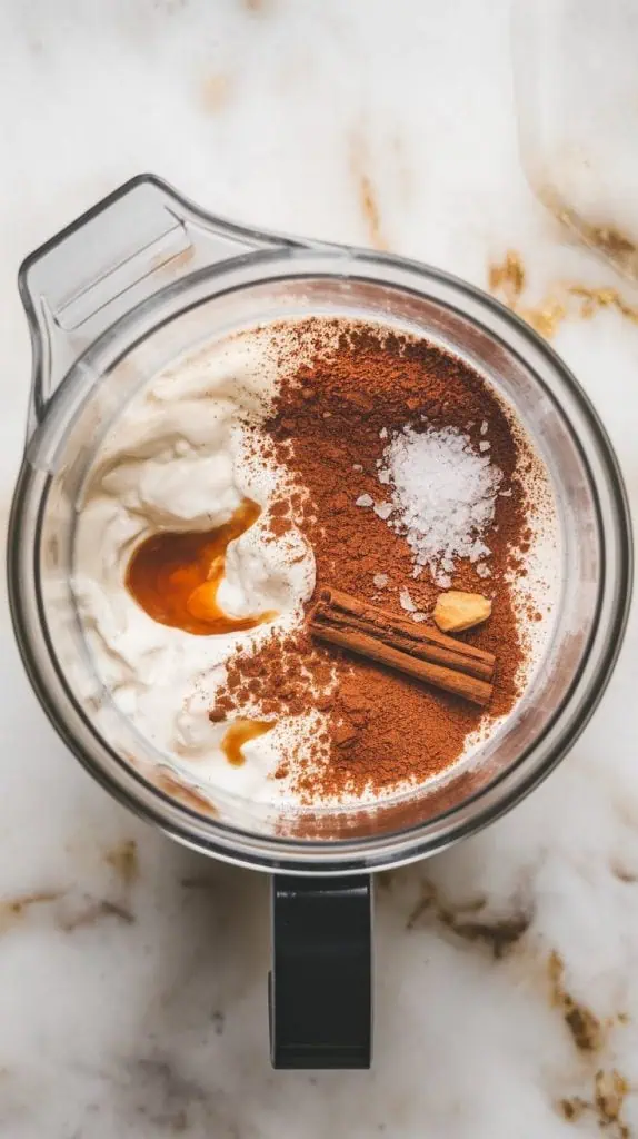 Cottage Cheese Hot Chocolate Keto Milkshake