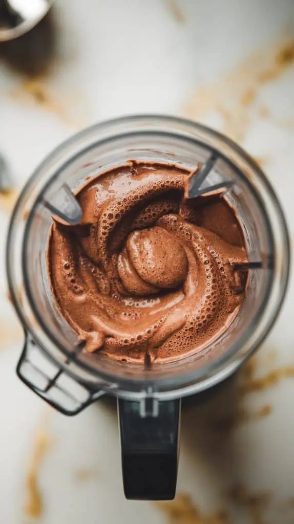 Cottage Cheese Hot Chocolate Keto Milkshake