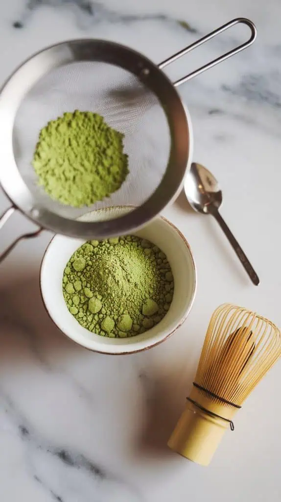 Cottage Cheese Matcha Latte