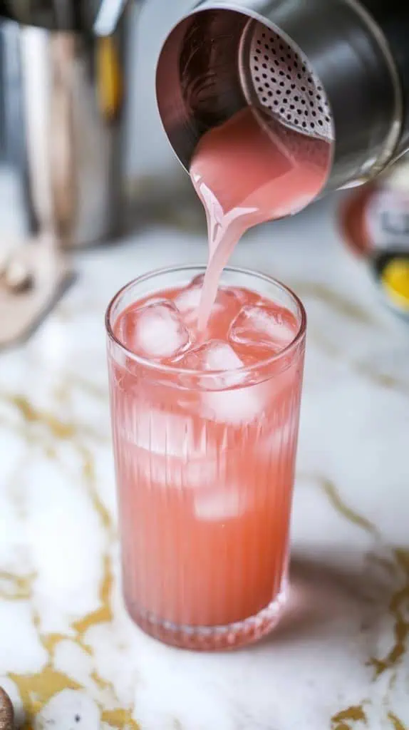 Pink Lemonade Cocktail