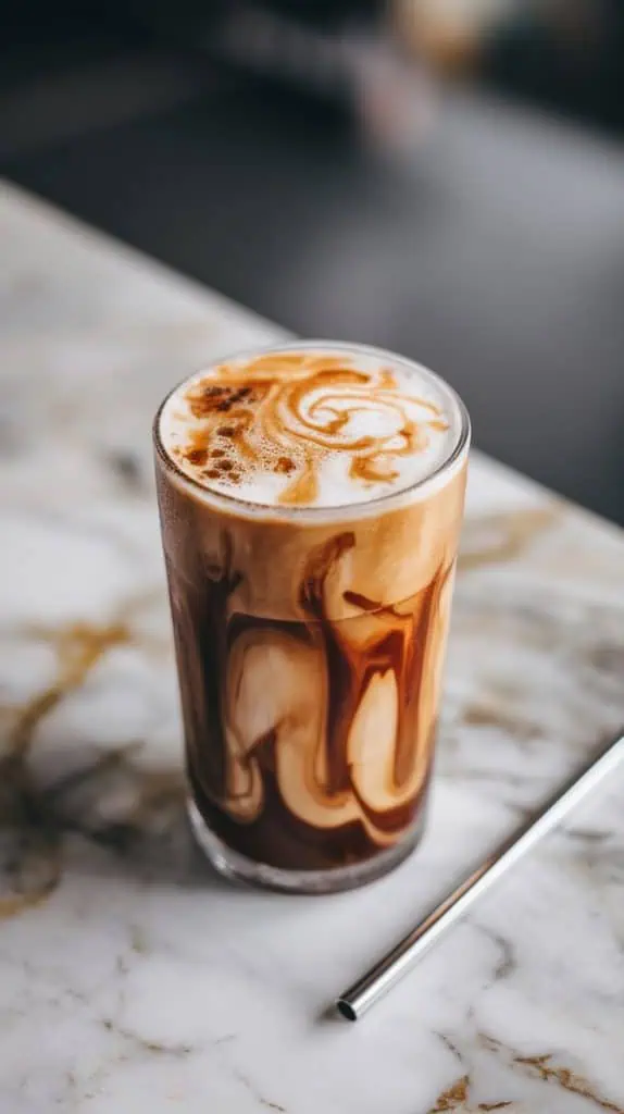 Starbucks Copycat Iced Brown Sugar Shaken Espresso