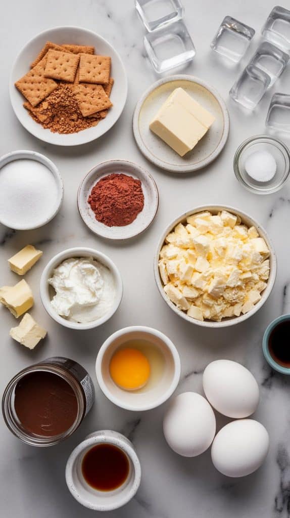 Chocolate Cottage Cheese Cheesecake