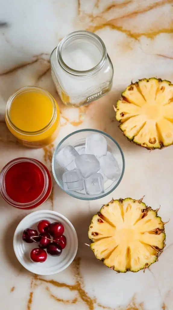 Tropical Bay Breeze Cocktail
