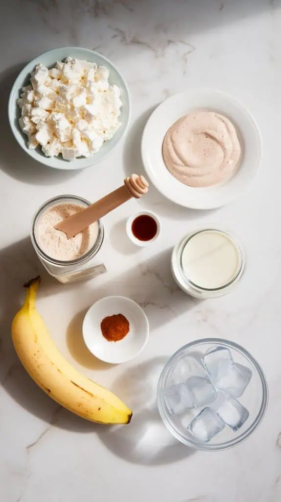 Cottage Cheese Protein Shake