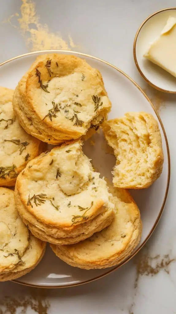 Herbed Cottage Cheese Biscuits