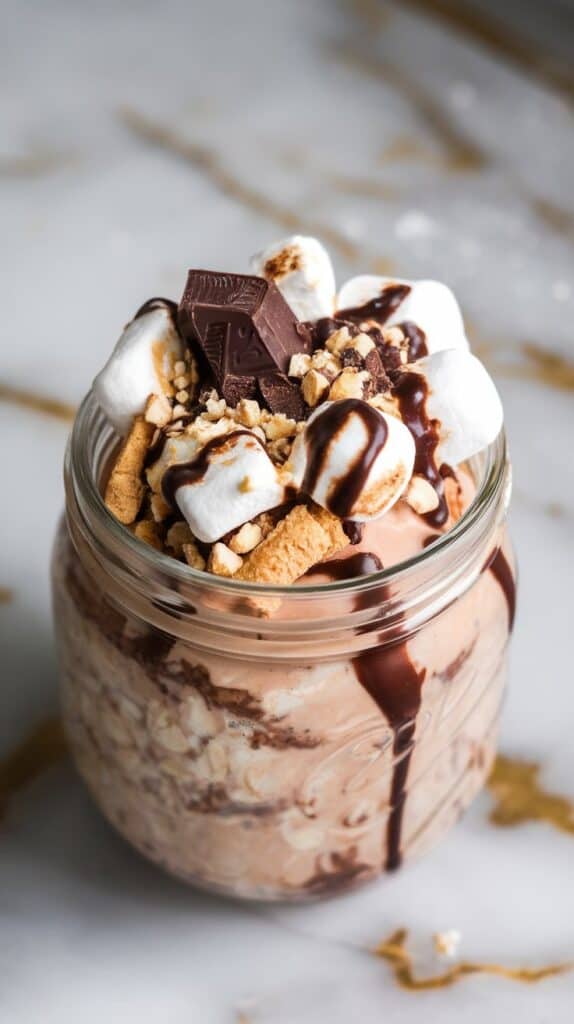 S’mores Overnight Oats