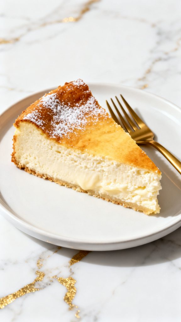 5-Ingredient Cottage Cheese Cheesecake
