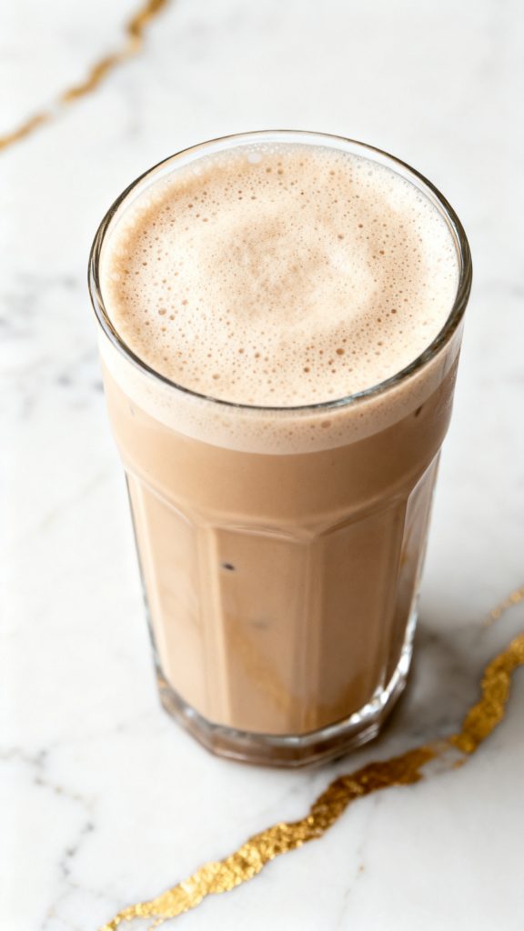 Cottage Cheese Iced Coffee Shake