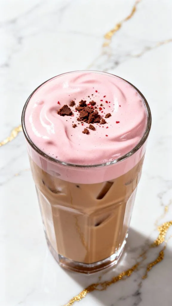 Starbucks Copycat Iced Cherry Chai Latte
