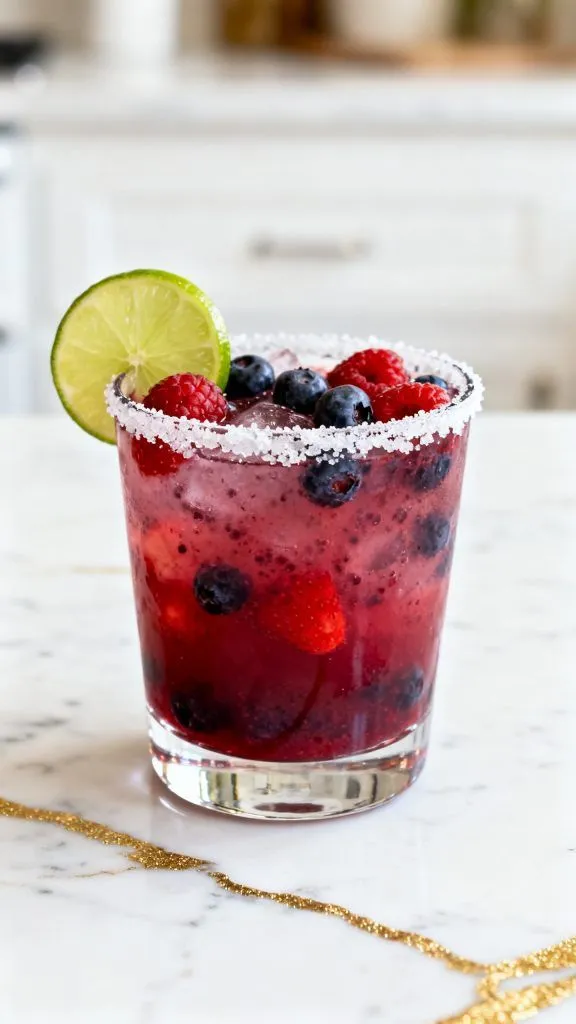 Mixed Berry Margaritas