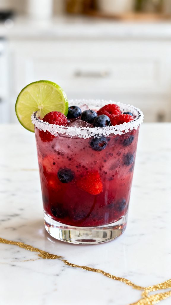 Mixed Berry Margaritas
