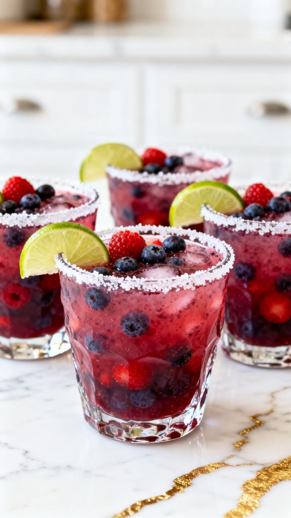 Mixed Berry Margaritas