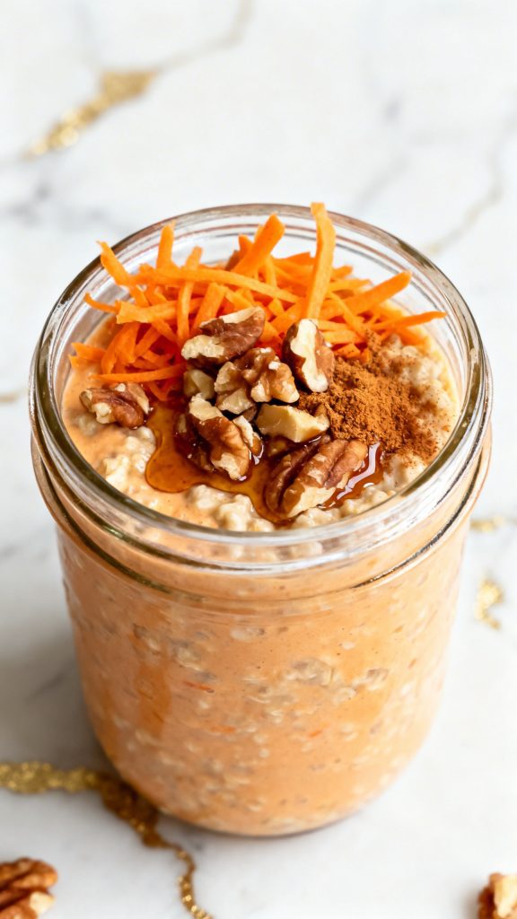 Carrot Cake Overnight Oats