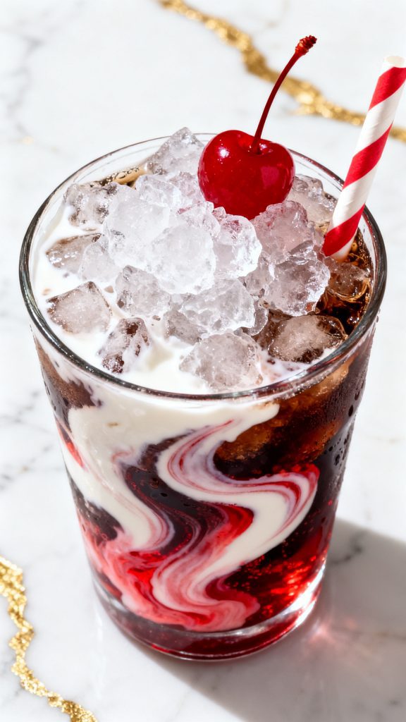 Cherry Swirl Dirty Soda