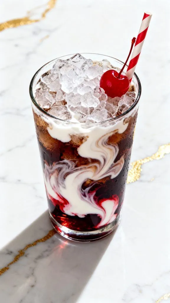 Cherry Swirl Dirty Soda