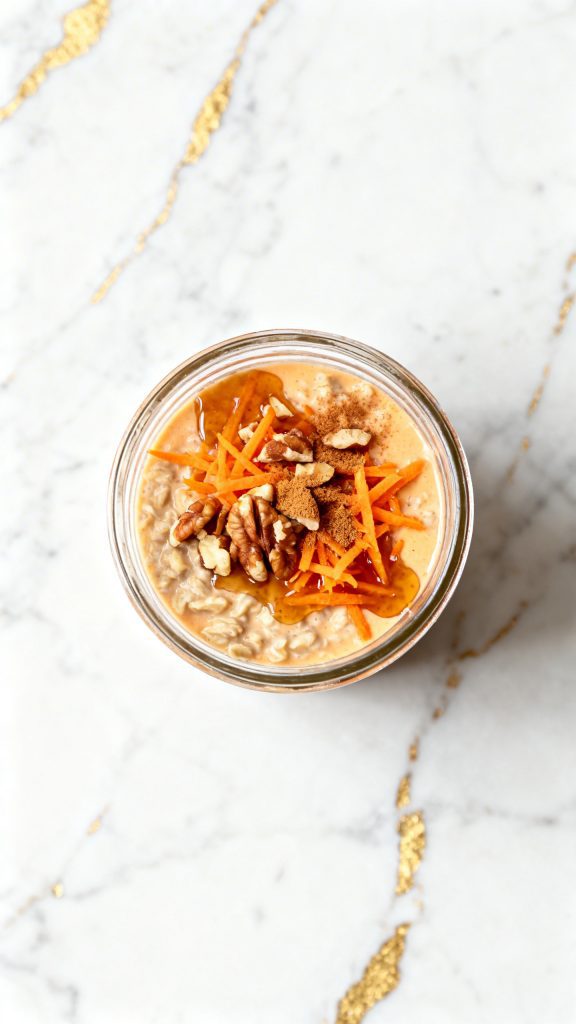Carrot Cake Overnight Oats