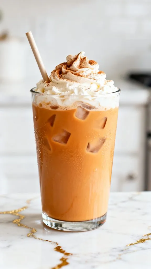 Starbucks Copycat Iced Pumpkin Spice Latte