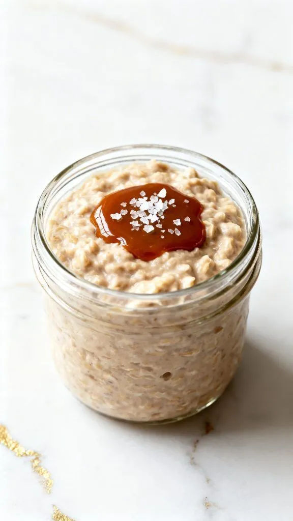 Salted Caramel Overnight Oats