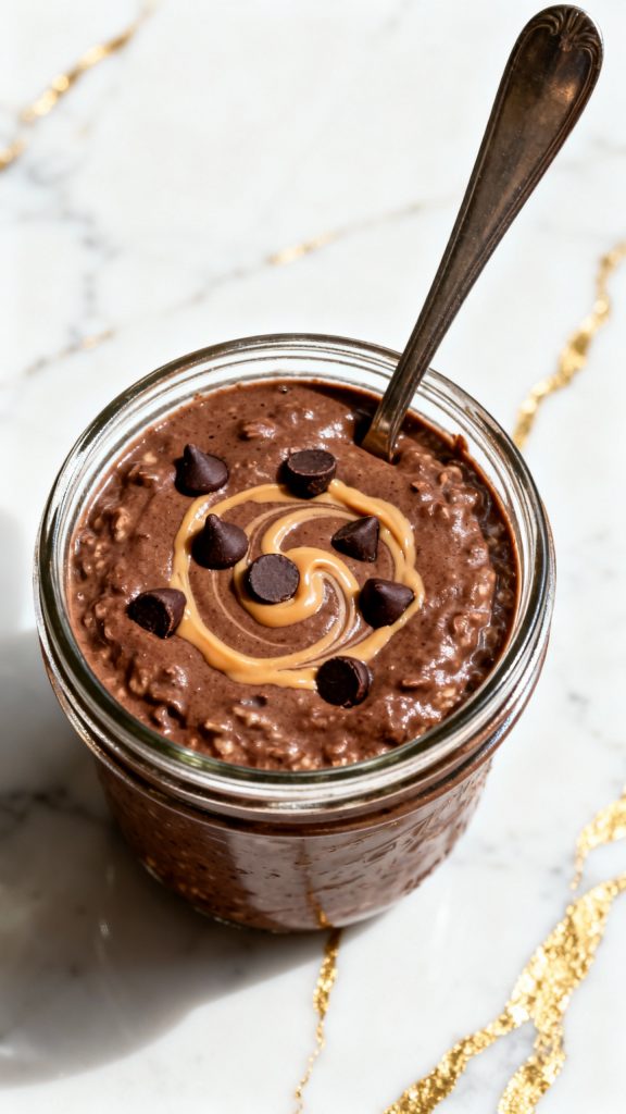 Brownie Batter Overnight Oats