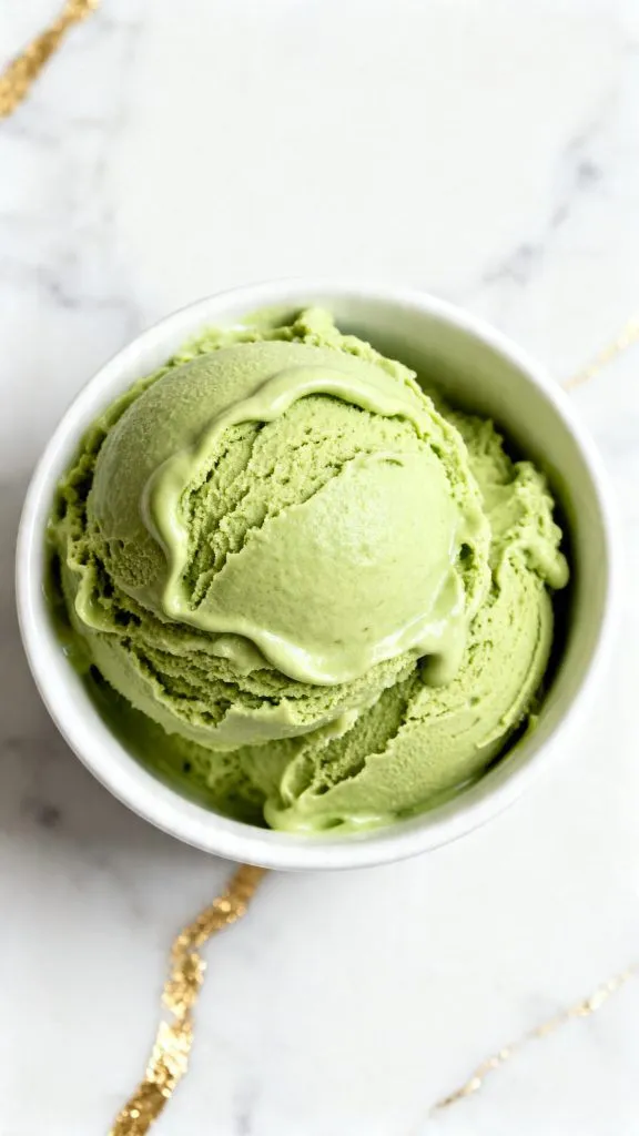 Matcha Green Tea Frozen Yogurt