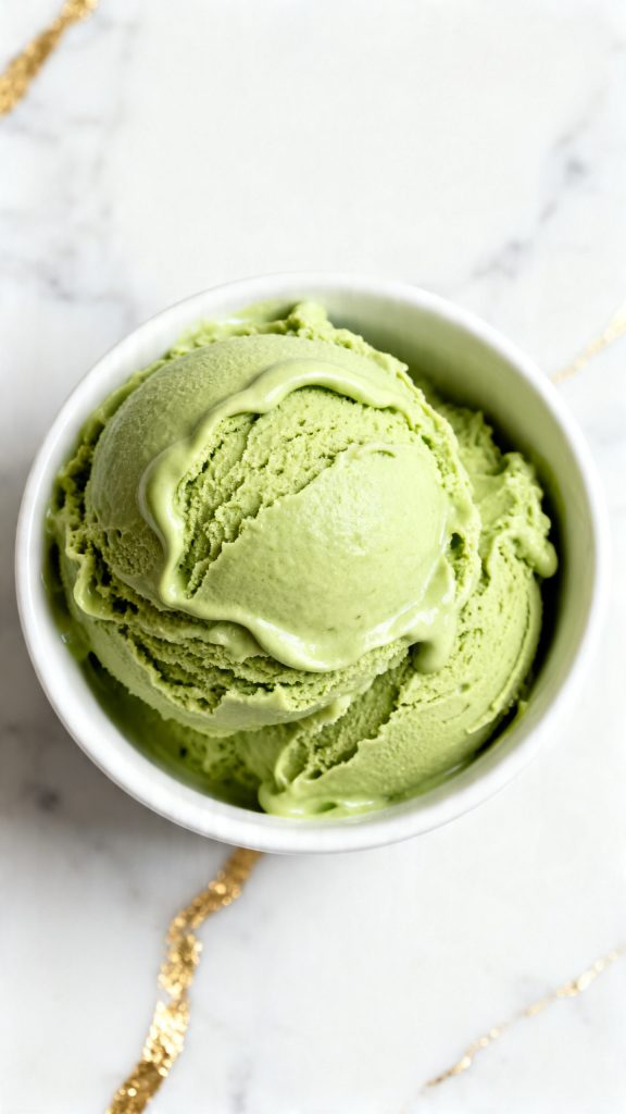 Matcha Green Tea Frozen Yogurt