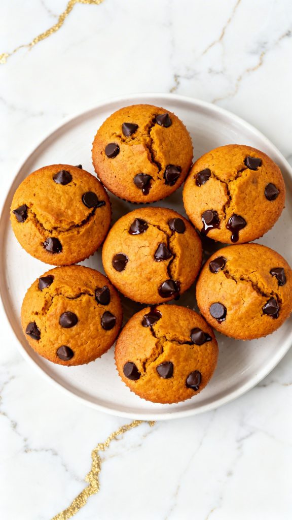 Pumpkin Cottage Cheese Muffins