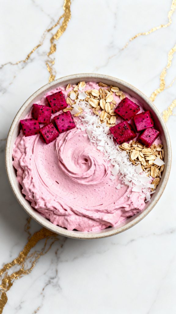 Dragonfruit Whipped Cottage Cheese