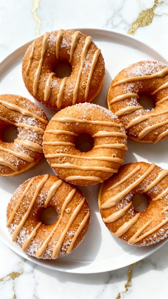 Dalgona Coffee Doughnuts