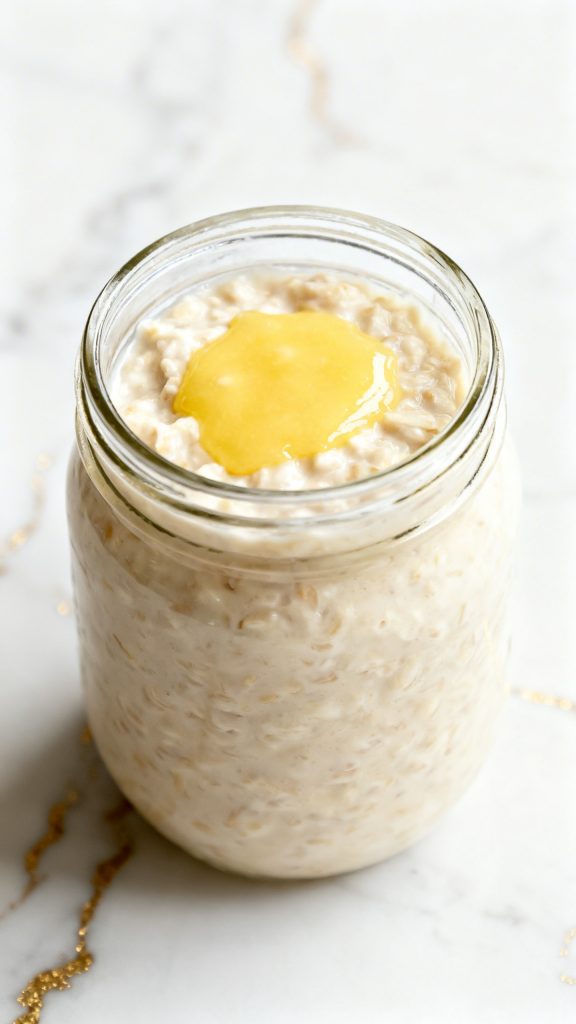 Lemon Curd Overnight Oats