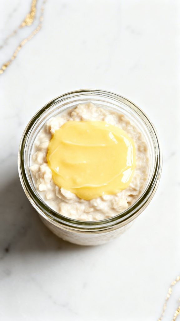 Lemon Curd Overnight Oats