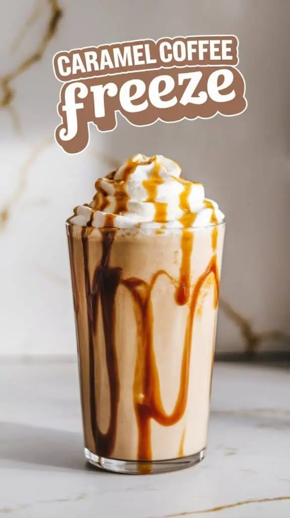 Caramel Coffee Freeze