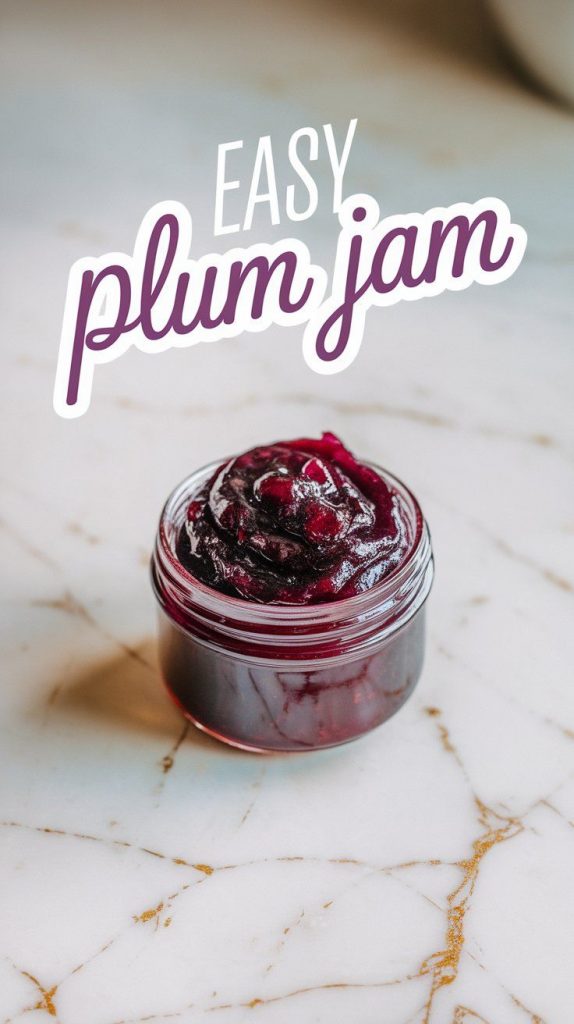 Easy Plum Jam