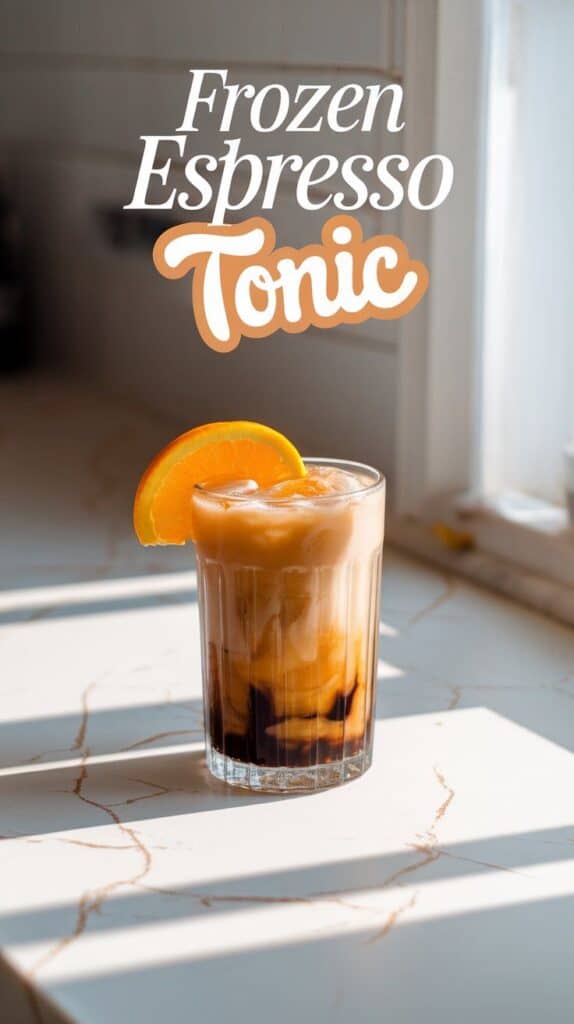 Frozen Espresso Tonic