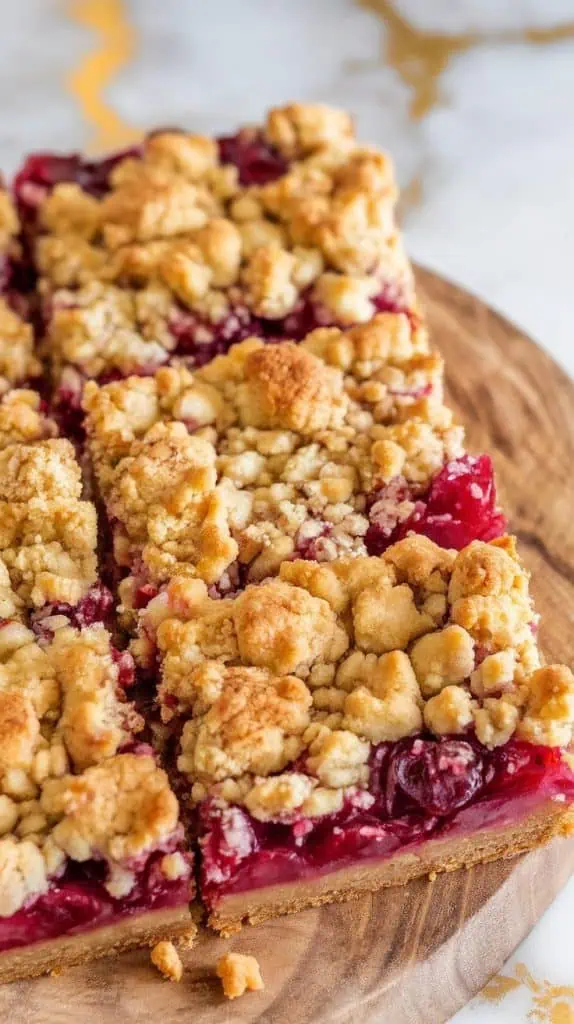 Plum Crumble Bars