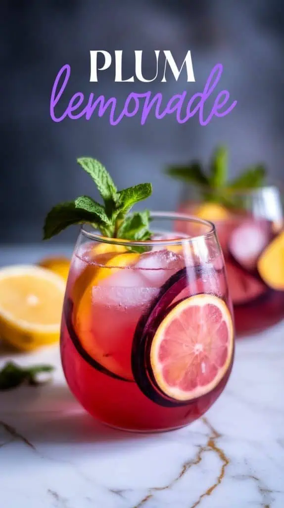 Plum Lemonade