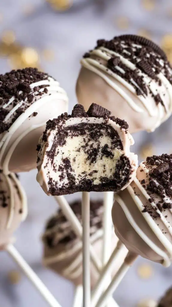 Starbucks Copycat Cookies & Cream Cake Pop