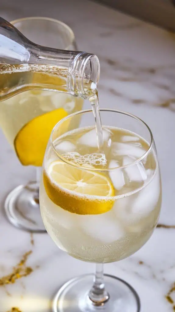 Sparkling Limoncello Cocktail