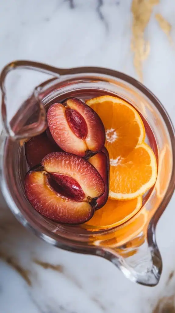 Sparkling Plum Sangria