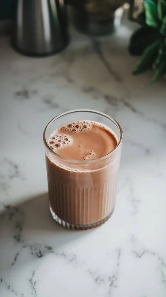 Less-Sugar Homemade Chocolate Milk