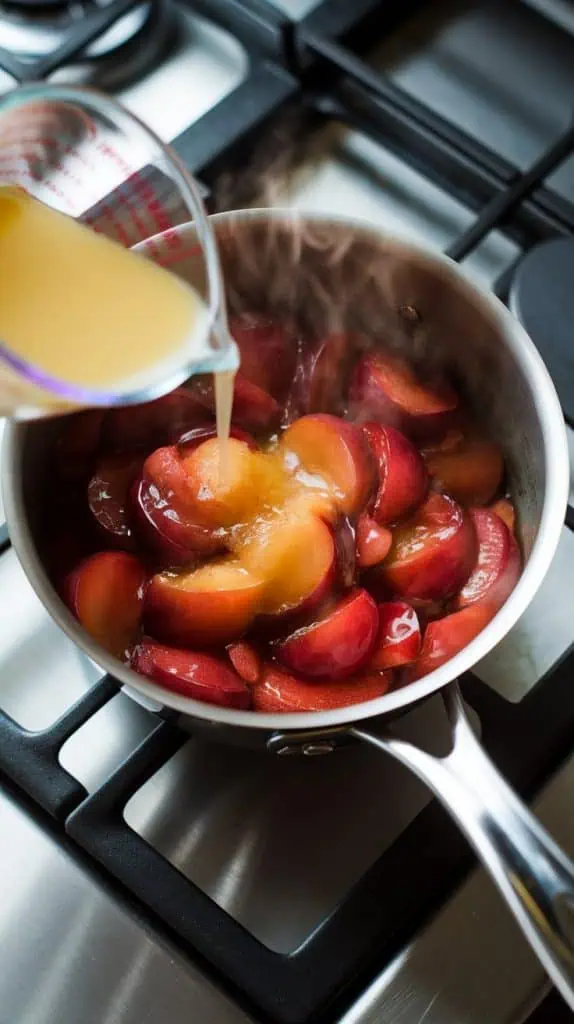 Spiced Plum Shrub