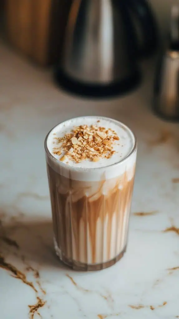 Vanilla Almond Frozen Latte