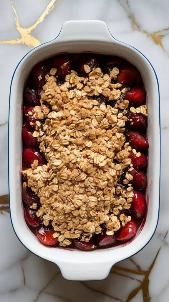 Overripe Plum Crisp