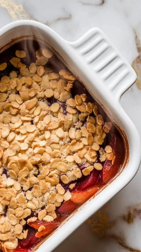 Overripe Plum Crisp