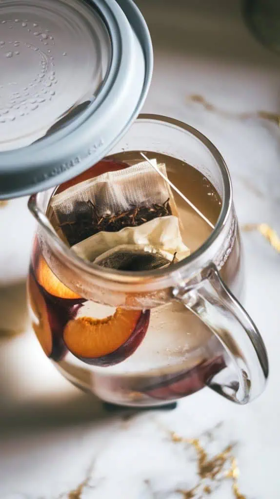 Cold Brew Plum Iced Tea
