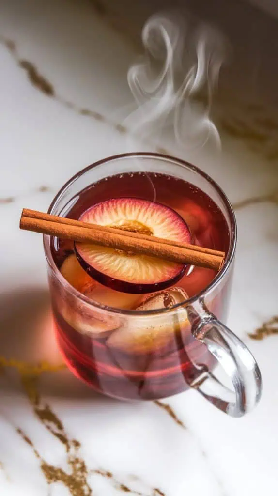 Spiced Plum Hot Toddy