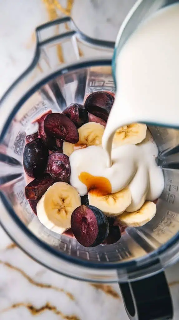 Black Plum Smoothie Bowl