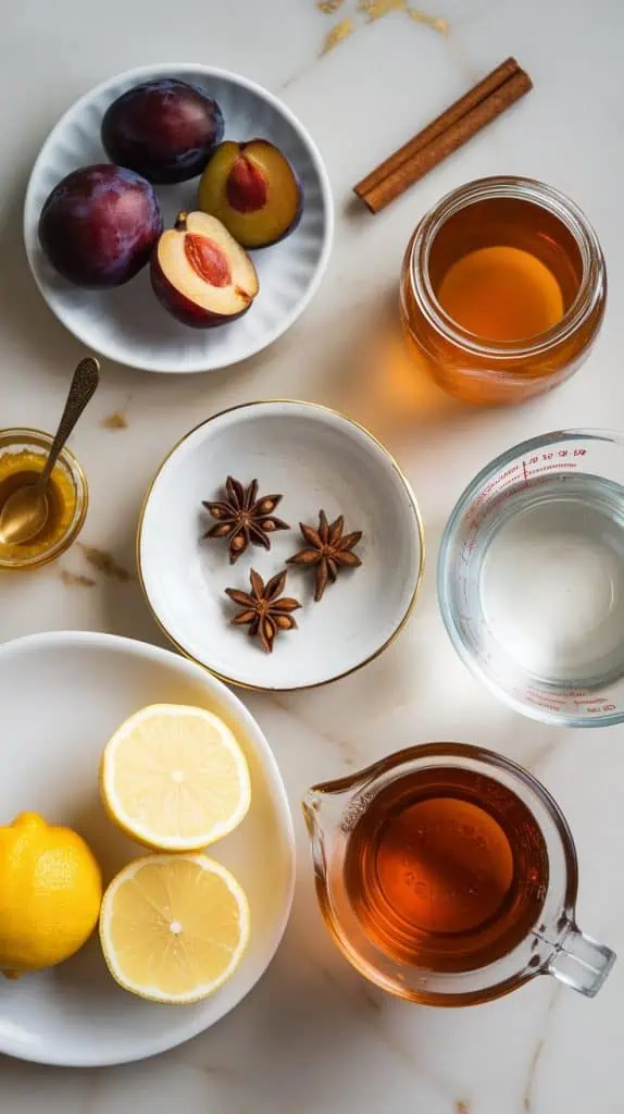 Spiced Plum Hot Toddy